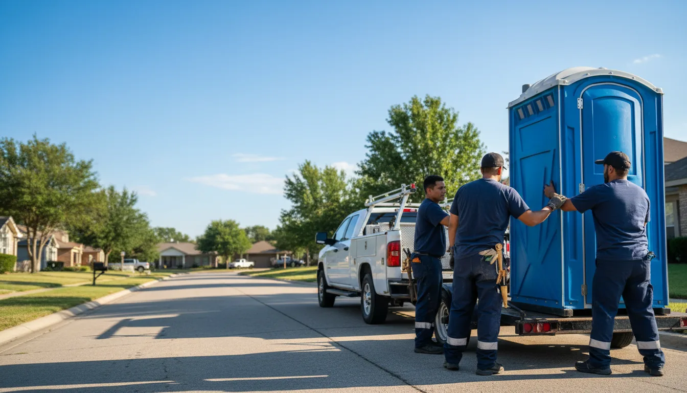Portable Toilet Rental in Vaughnsville, OH near me
